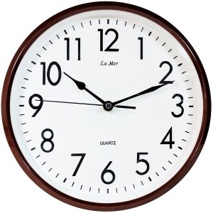 Настенные часы LA MER GD-055 BRN