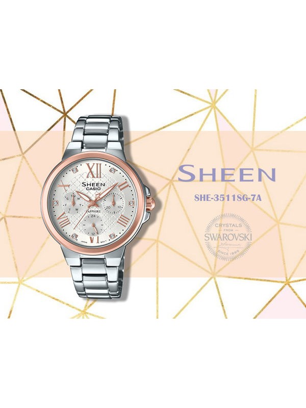 фото Женские наручные часы Casio Sheen SHE-3511SG-7A